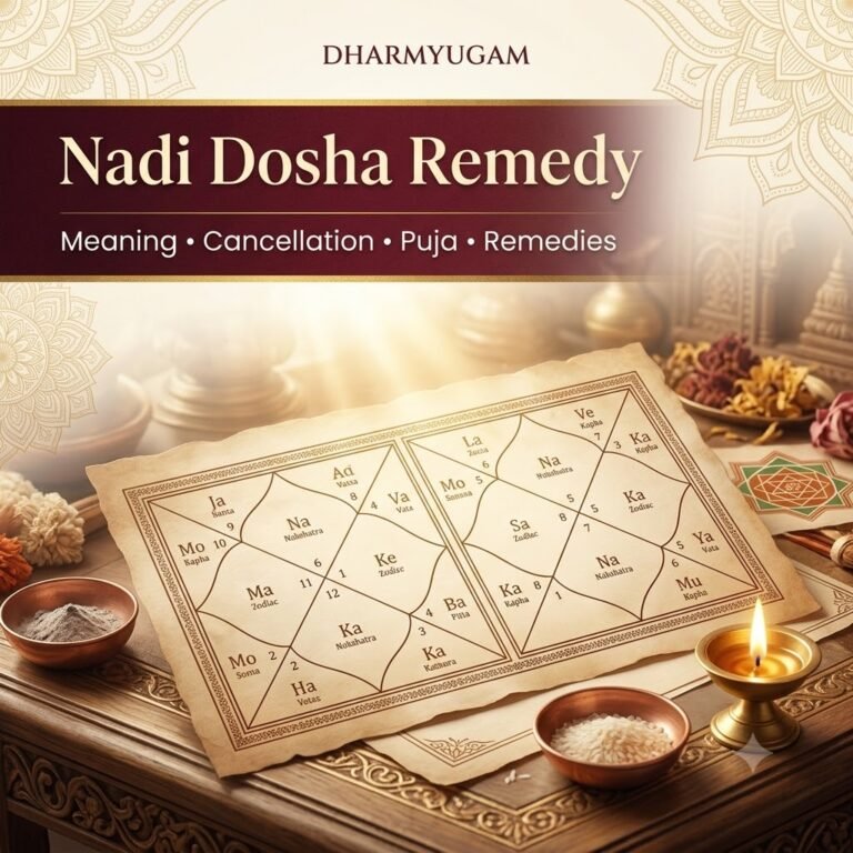 Nadi Dosha Remedy